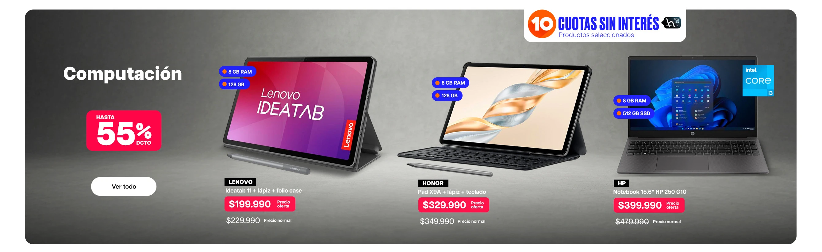 Computación Hasta 55% dcto