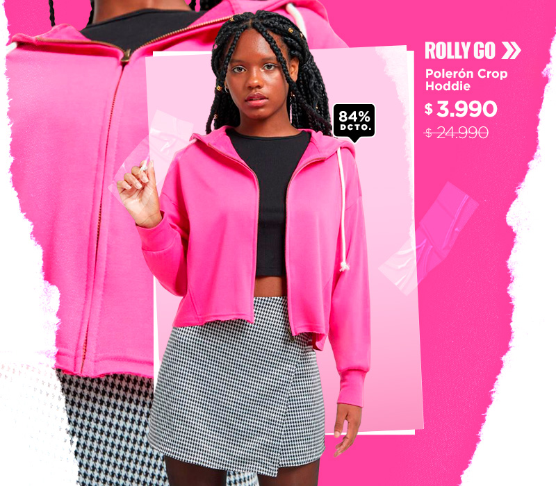 Polerón Crop Hoddie