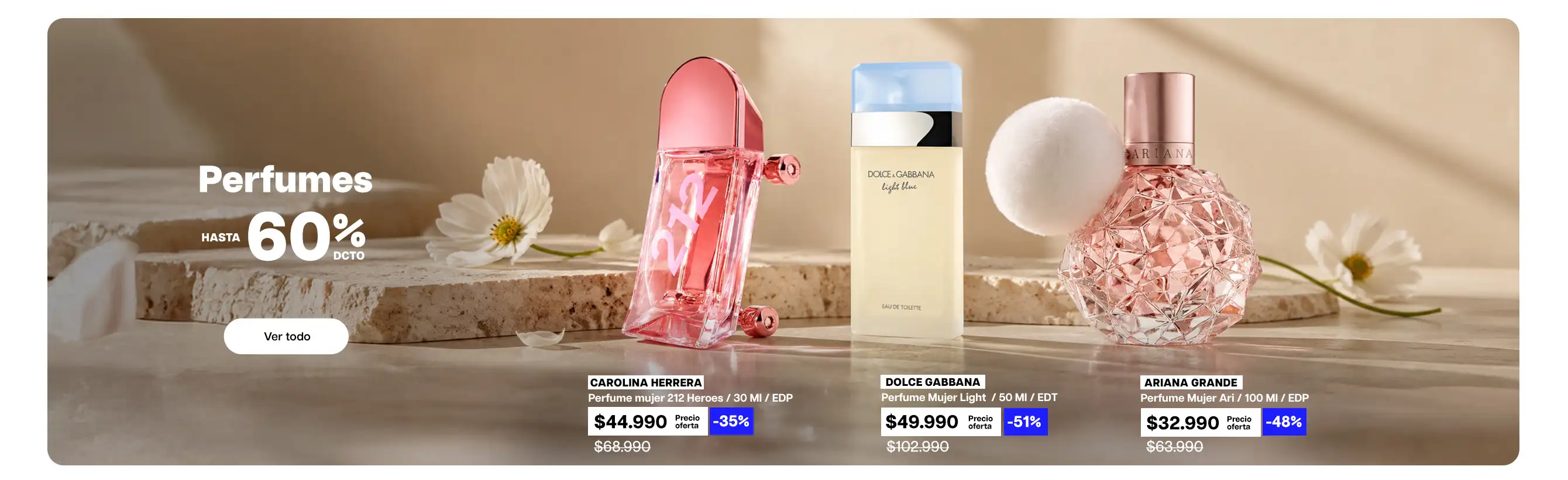 PAPITAS - Perfumes hasta 60% dcto