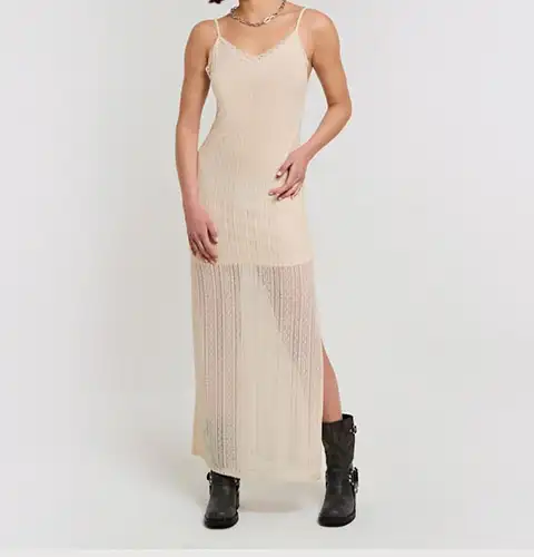 Vestido Largo Encaje
