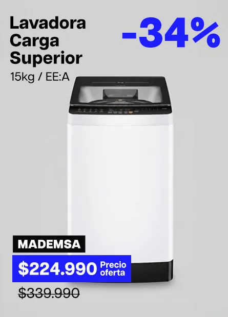 Solo X - Lavadora Mademsa