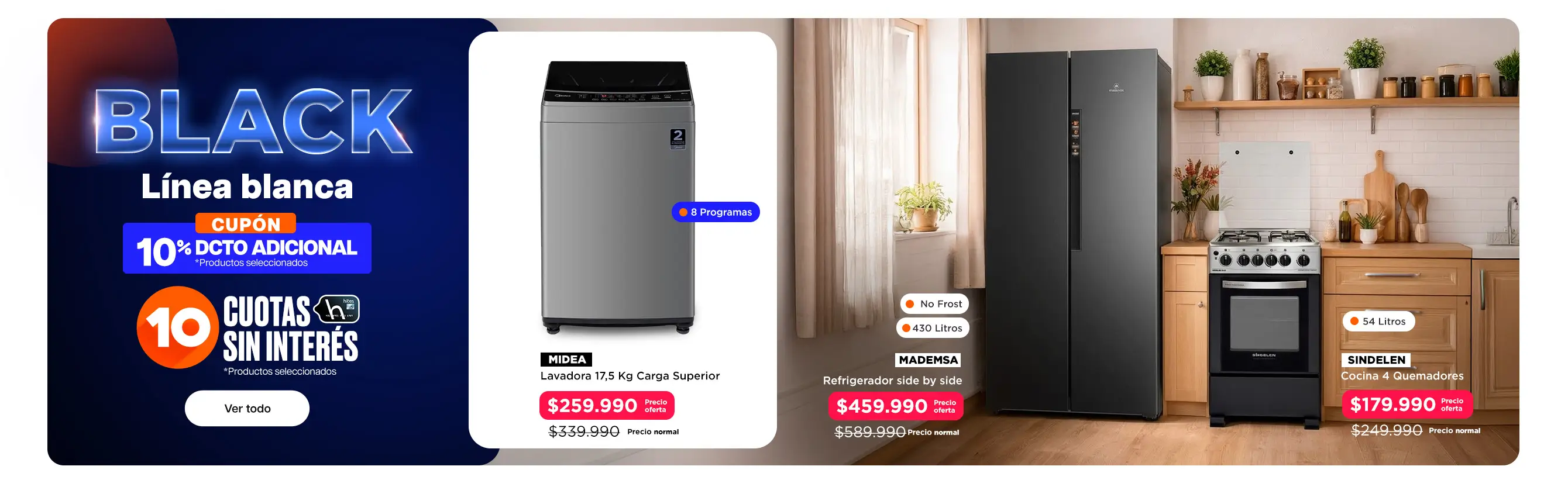 Black - Linea Blanca