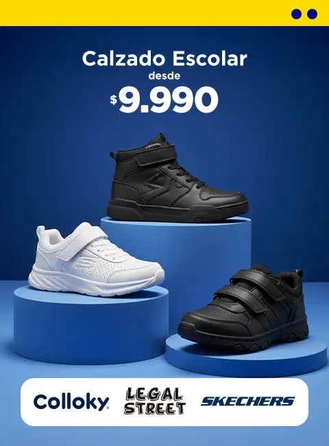 Hasta 50% dcto Calzado Escolar