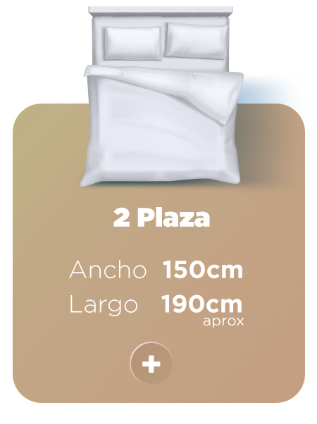 especial dormitorio / 2 Plazas