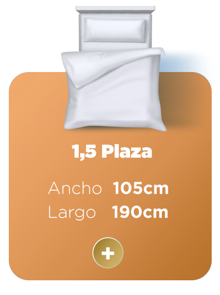 especial dormitorio / 1.5 Plazas
