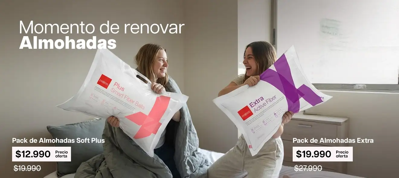 Momento de renovar almohadas