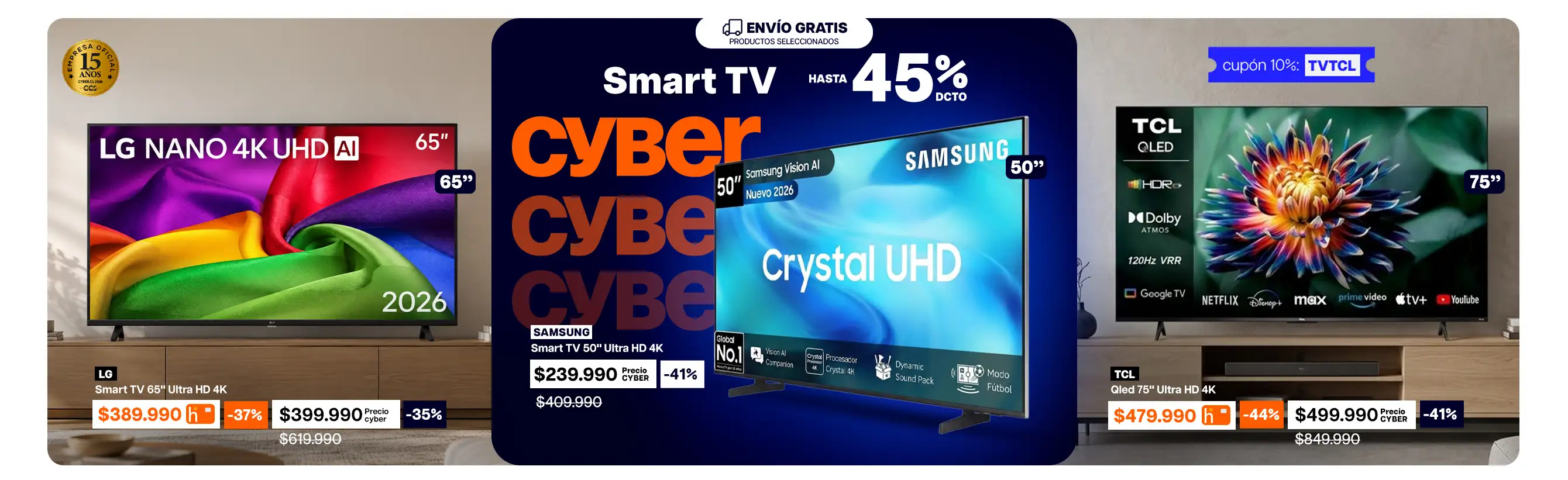 CYBER-Smart TV