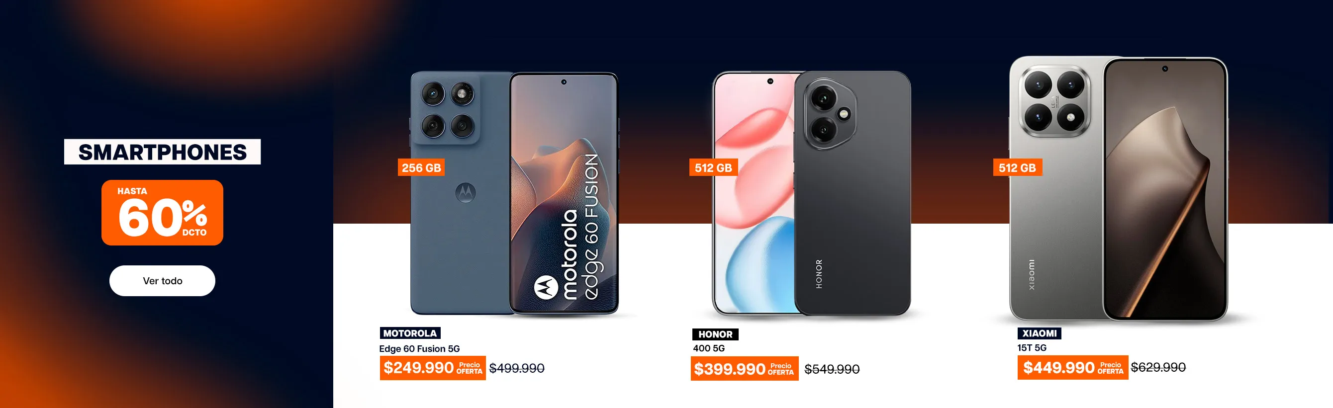ofertas revancha - smartphones
