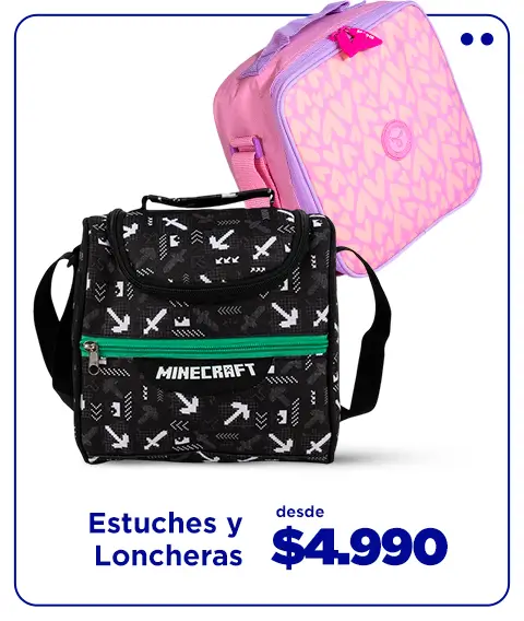 estuches y loncheras