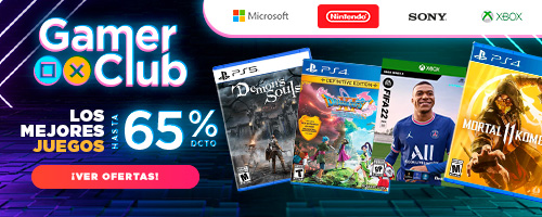 gamer juego hasta 65% dcto