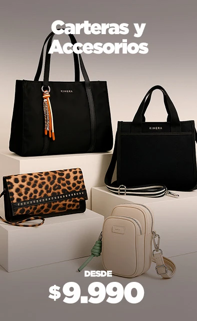 Carteras y Accesorios Desde $9.990