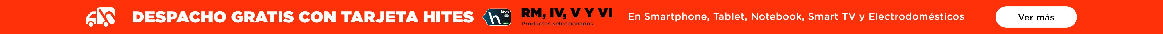 DESPACHO GRATIS CON TARJETA HITES