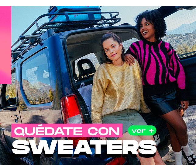 QUÉDATE CON SWEATERS