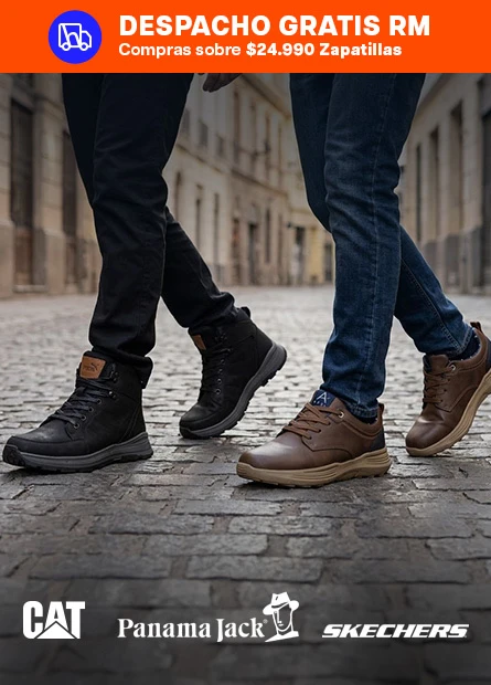 calzado Hombre hasta 50% descuento