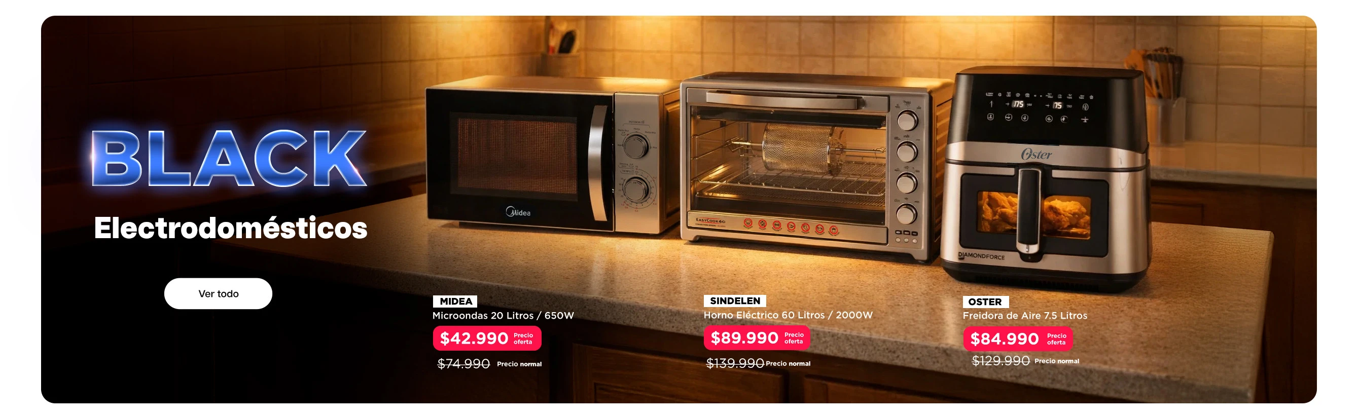 Black - Electrodomésticos