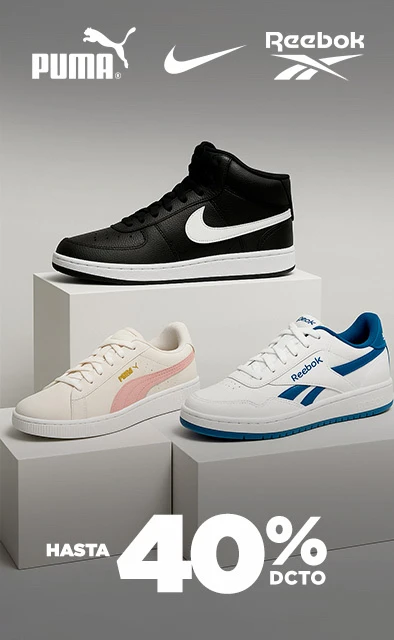 Zapatillas Mejores Marcas Hasta 40% dcto