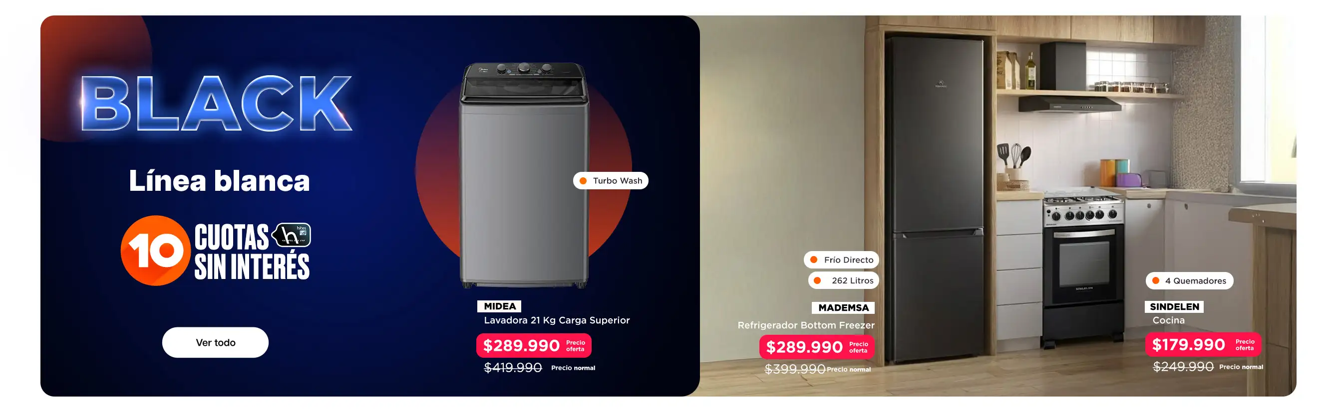 Black - Linea Blanca