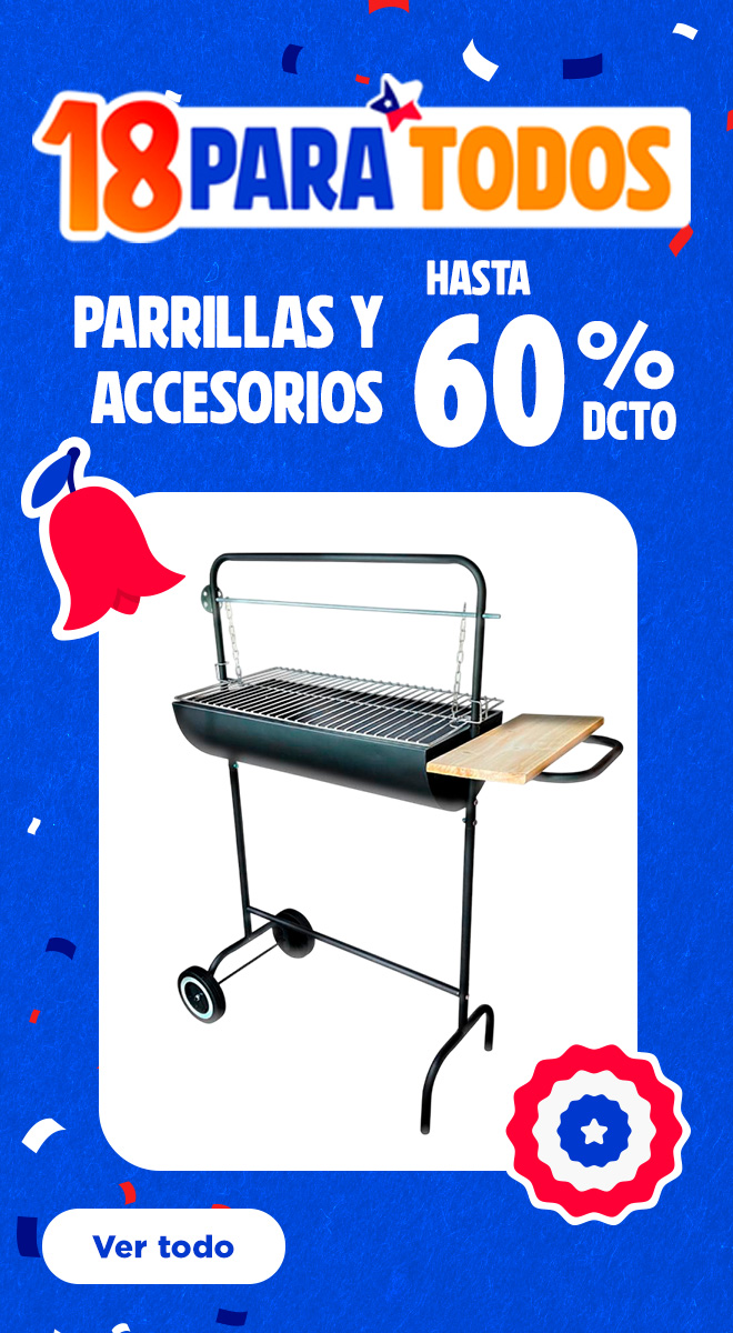 Parrillas para el 18 de Septiembre