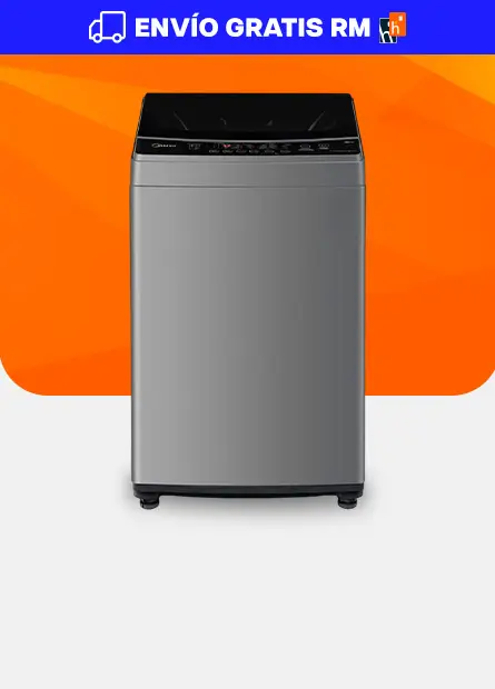 Midea Lavadora carga superior