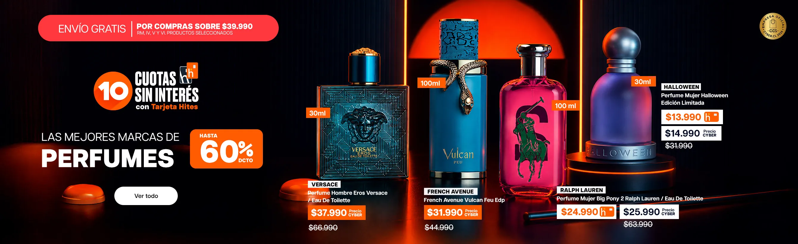 ofertas Cyber - Perfumes