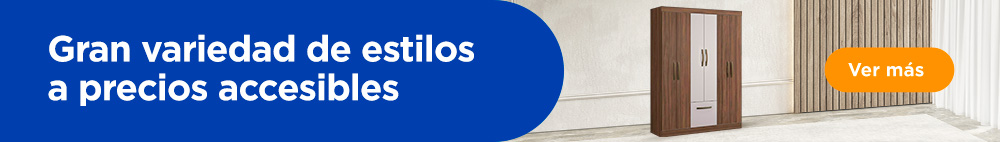 Gran variedad de estilos a precios accesibles