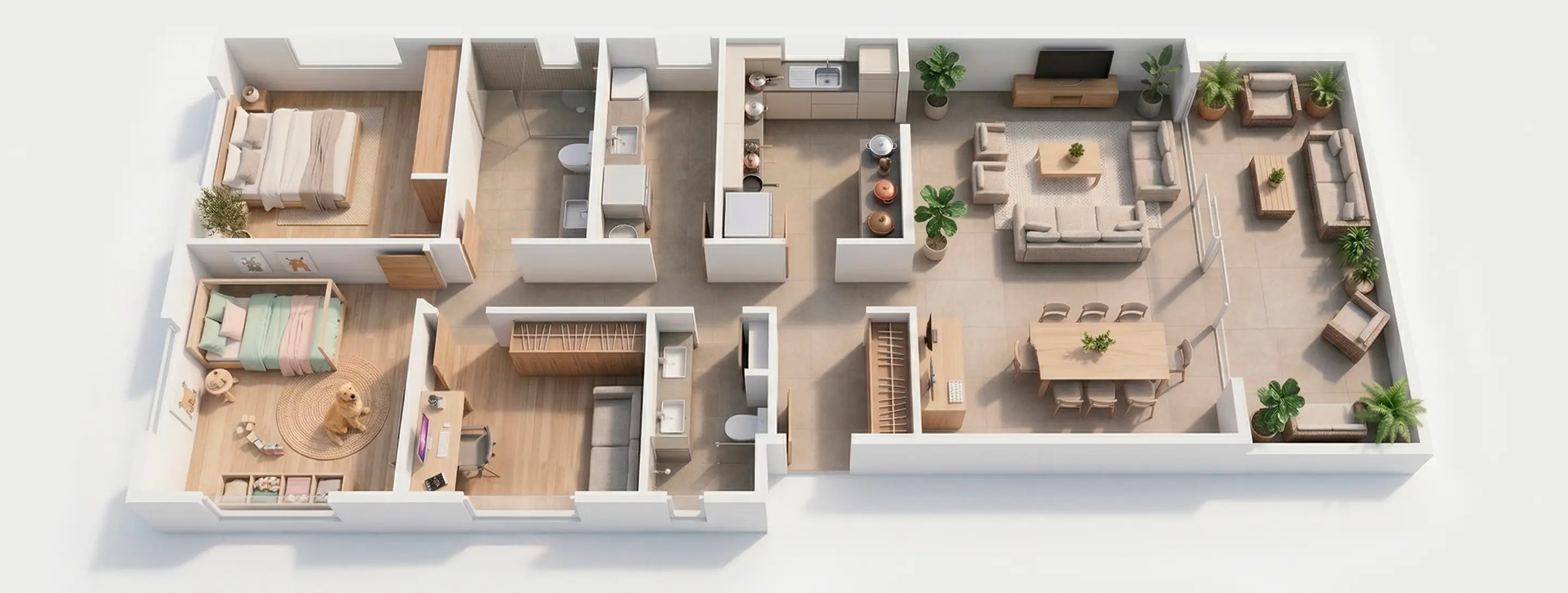 Plano interactivo de la casa