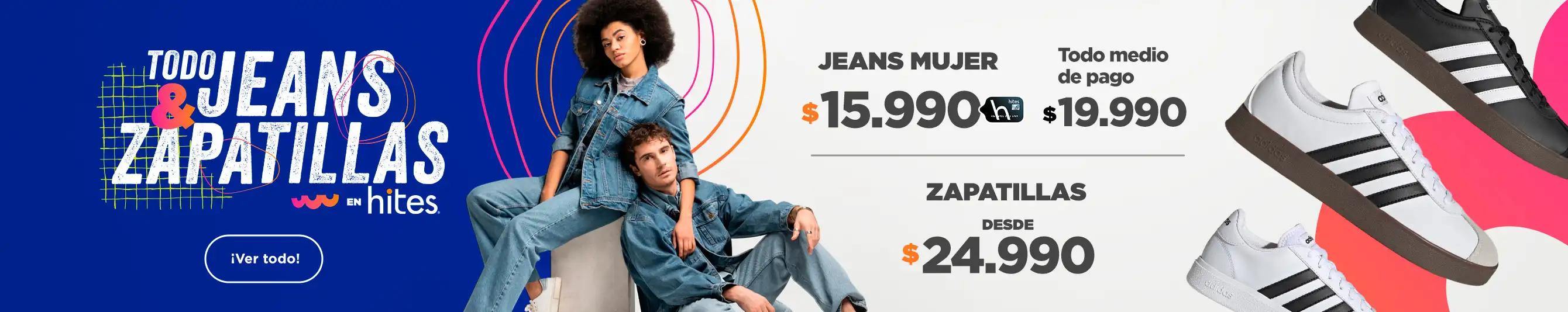 JEANS Y ZAPATILLAS