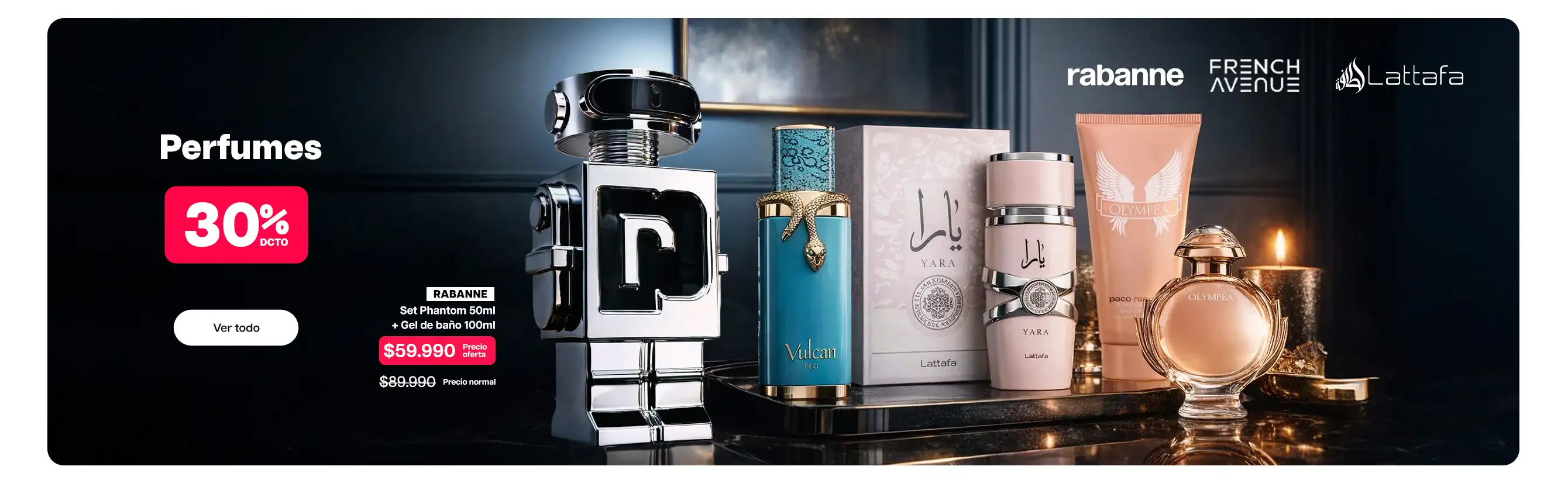 Perfumes 30%