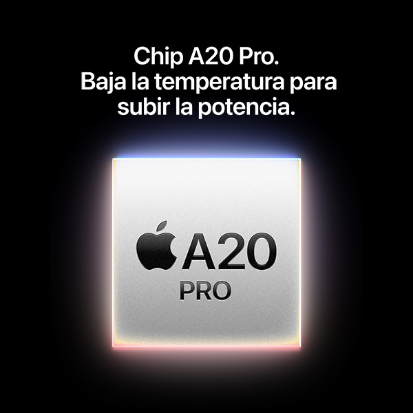 Chip A20 Pro. Baja la temperatura para subir la potencia.
