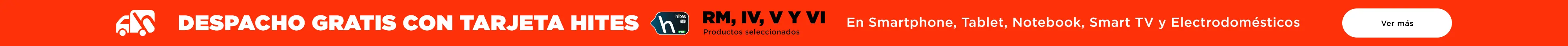 DESPACHO GRATIS CON TARJETA HITES