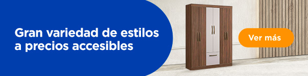 Gran variedad de estilos a precios accesibles