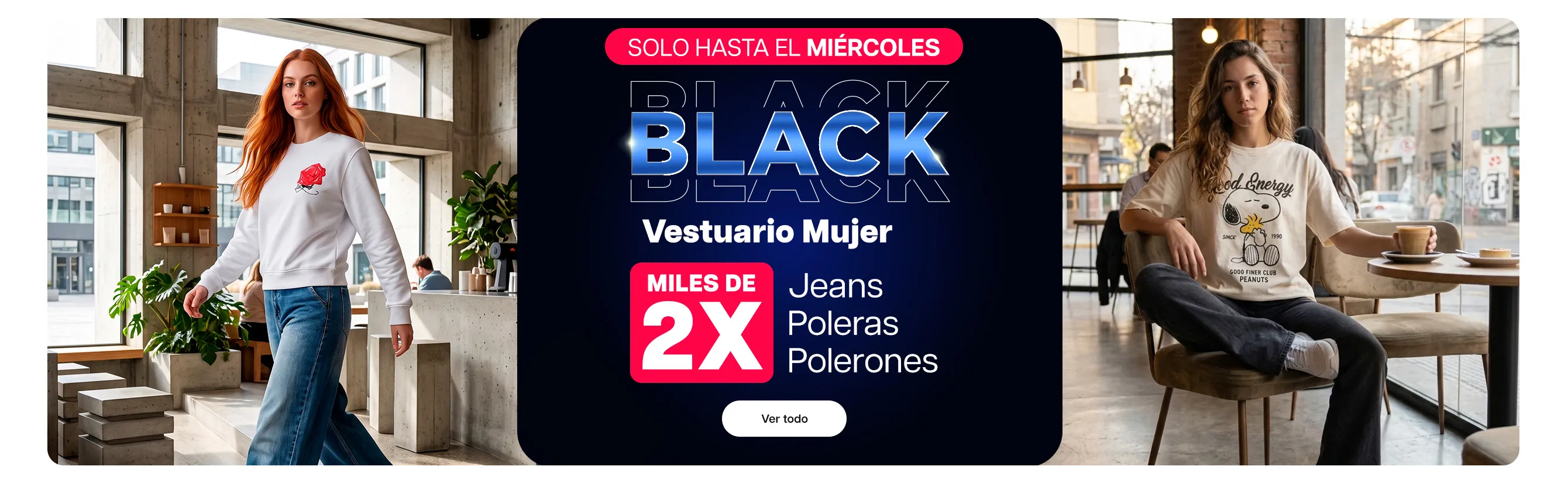 Vestuario mujer - Black
