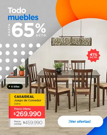 Ofertas Todo Muebles en Hites.com