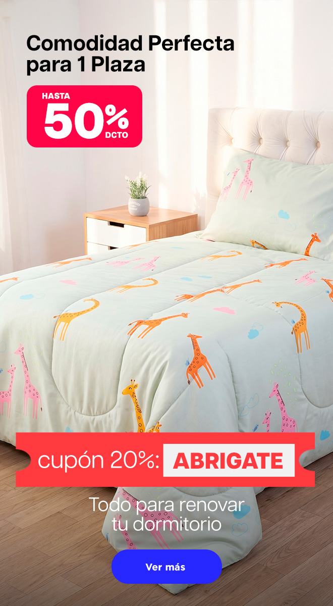 Comodidad Perfecta para 1 Plaza