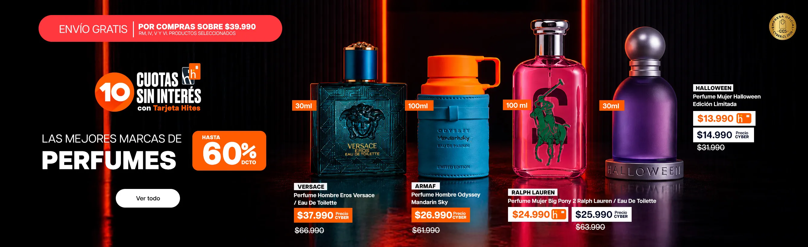 ofertas Cyber - Perfumes