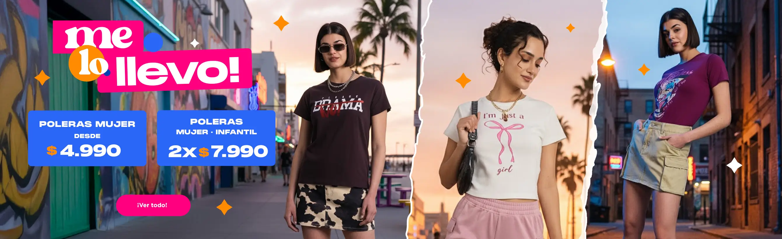 poleras mujer