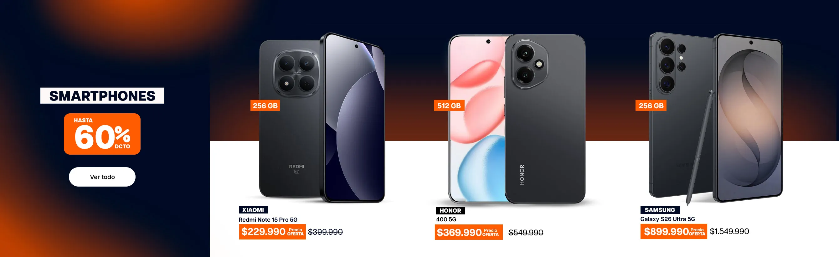 ofertas revancha - smartphones