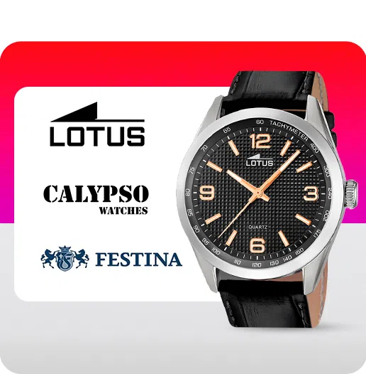 Todo Relojes LOTUS - FESTINA - CALYPSO