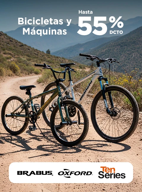 bicicletas y máquinas