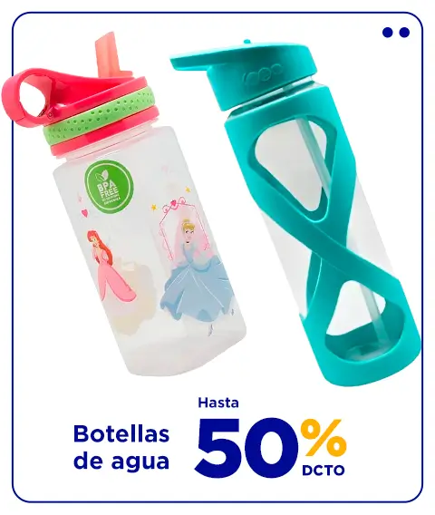 botellas de agua