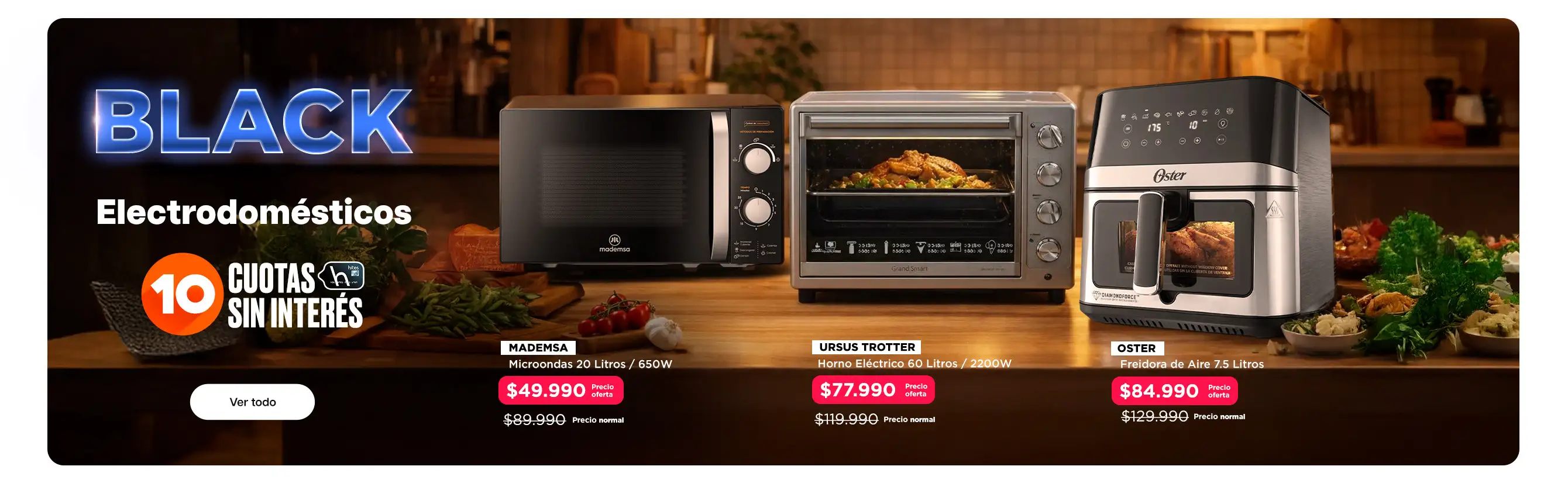 Black - Electrodomésticos