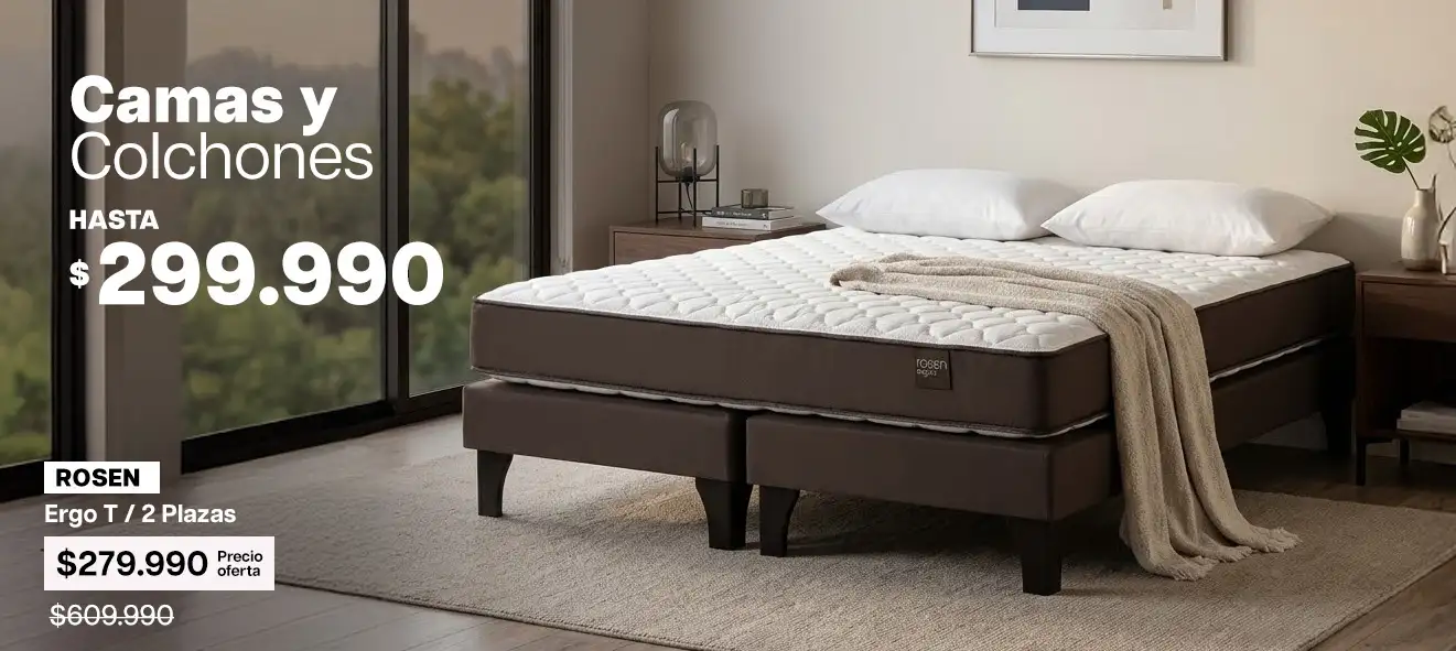 Muebles, camas y colchones