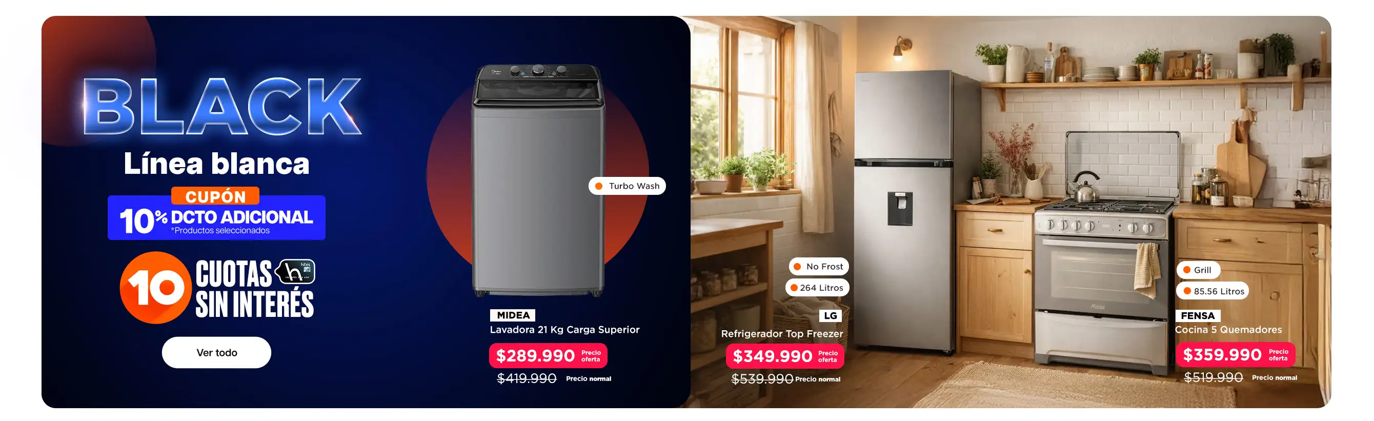 Black - Linea Blanca