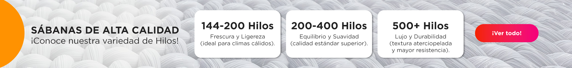 Sábanas de alta calidad
