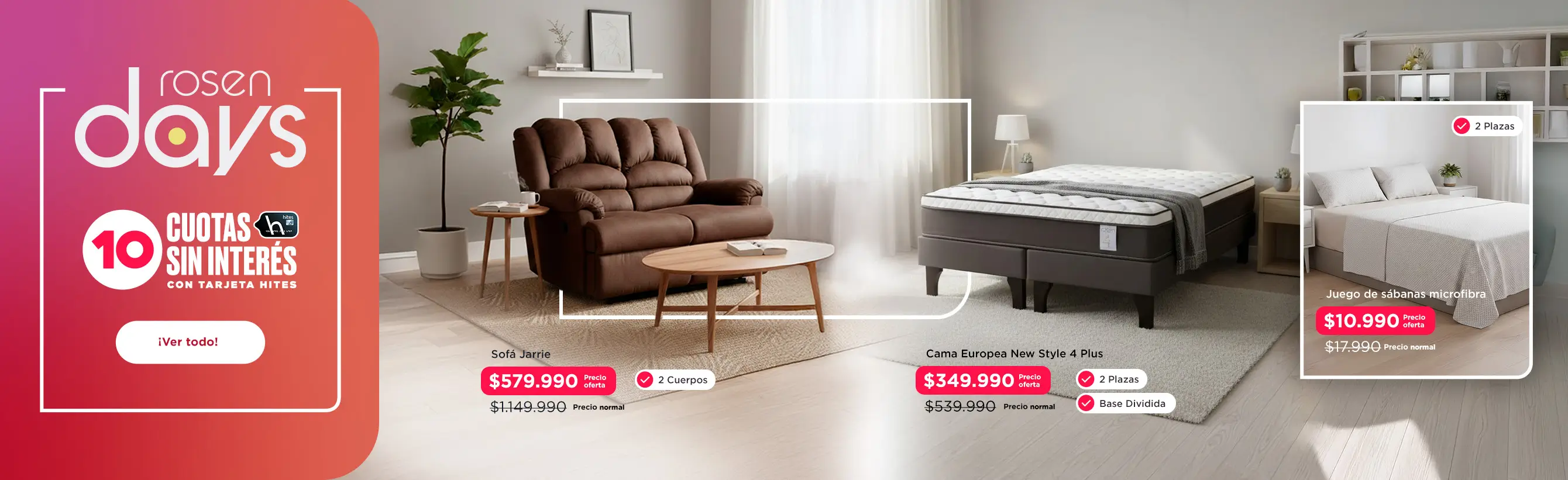 Camas y Colchones ROSEN