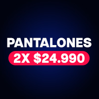 Pantalones 2X $24.990
