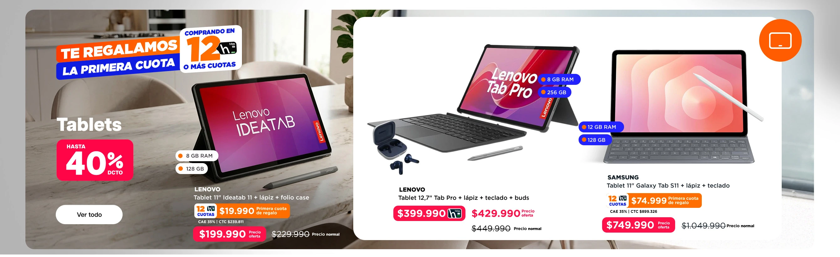 Venta Nocturna - Tablets