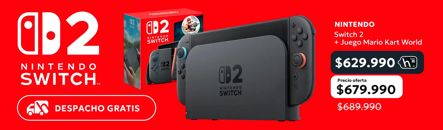 Switch 2 + Juego Mario Kart World  