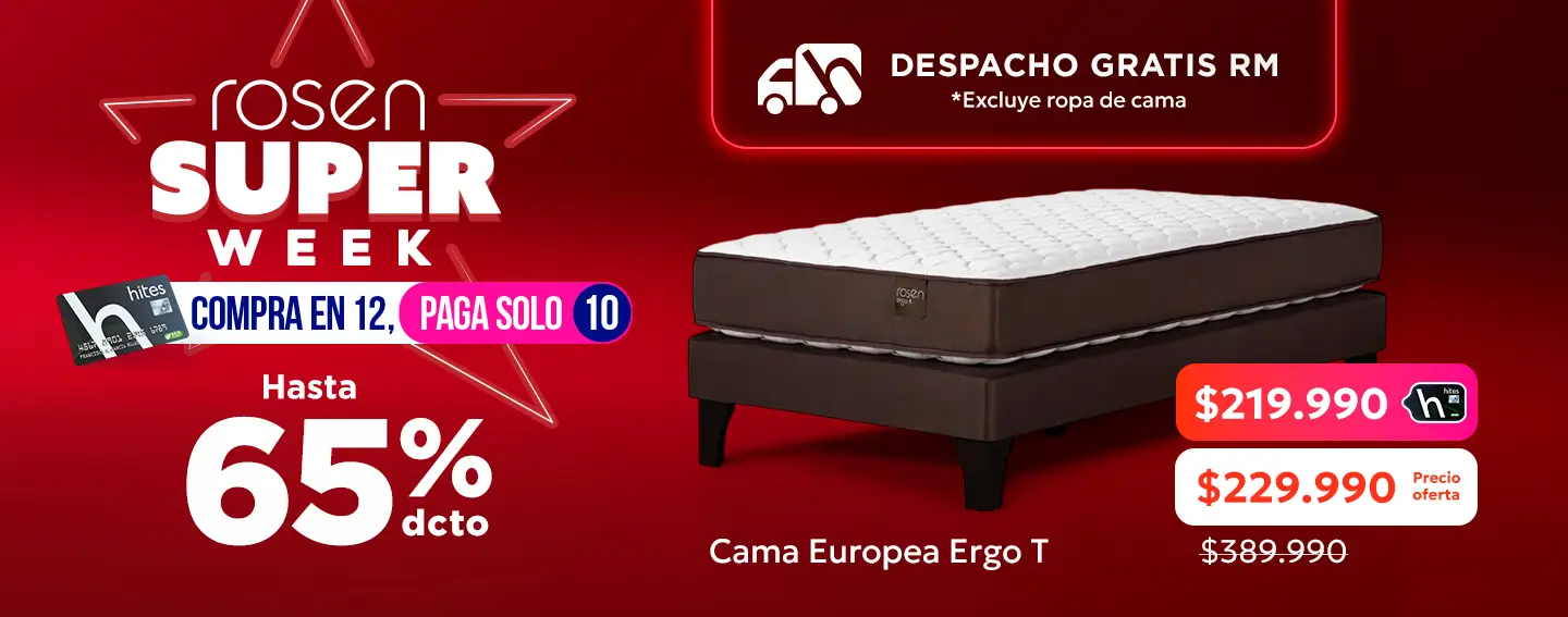 Rosen Week HASTA 65% de descuento