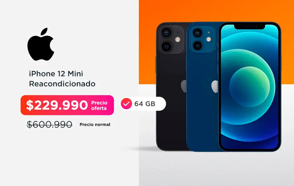 iPhone 12 Mini Reacondicionado